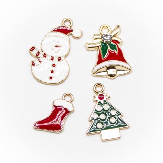 Новогодние подвески, микс 4шт SKF-508/6